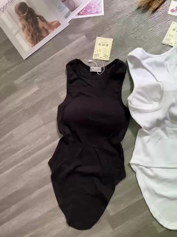 Áo hở lưng tà bầu, áo body nữ có mút VD867 | BigBuy360 - bigbuy360.vn