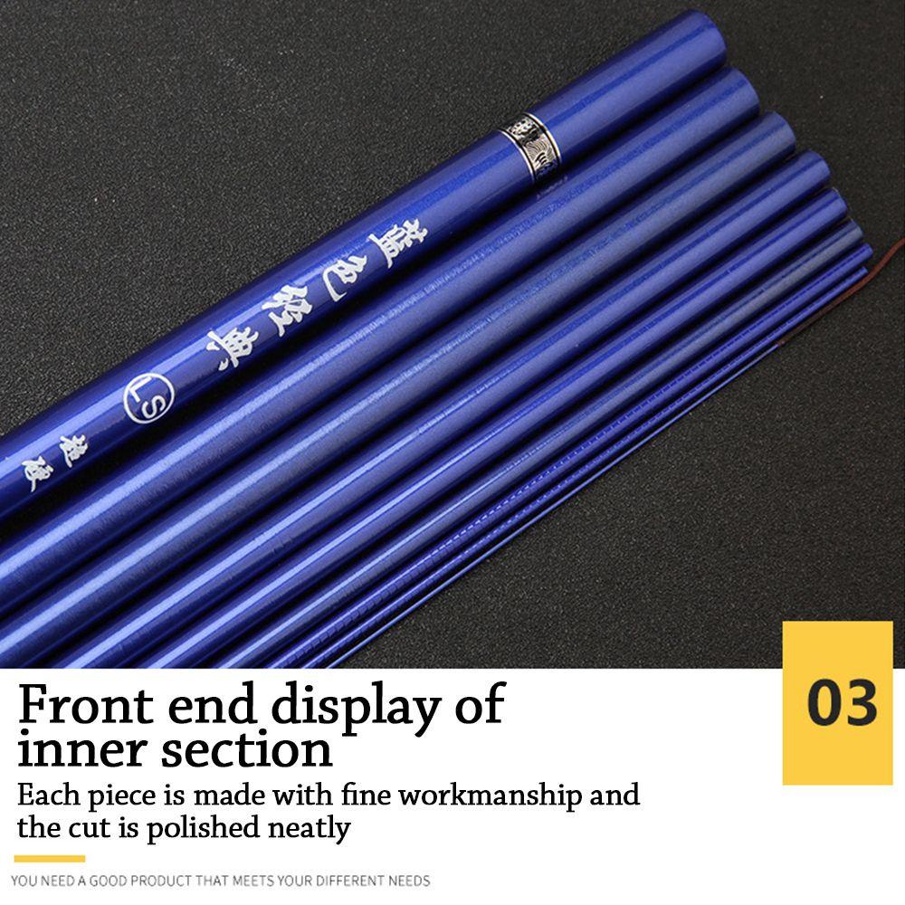 MUVAKO Cần Câu Cá Bằng Sợi Carbon Siêu Nhẹ