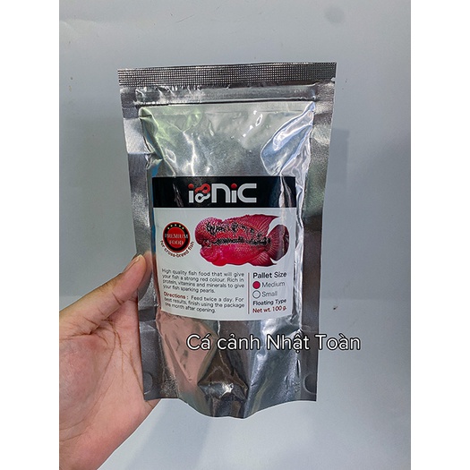 INIC THỨC ĂN THÁI LÊN ĐẦU MÀU CHO CÁ LA HÁN 100G