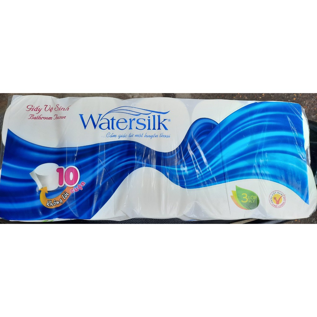 giấy vệ sinh Watersilk không lõi 36m/cuộn