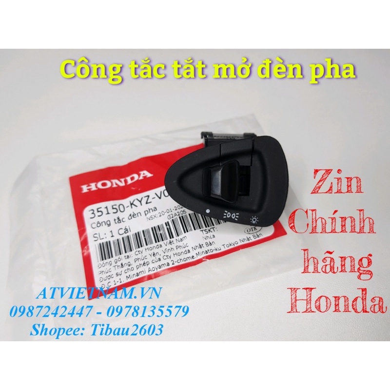 Công tắc ngắt mở đèn chính hãng Honda
