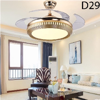 Quạt đèn trần DD29 - quạt trần, đèn ốp trần. quạt đèn trần phòng khách ,quạt đèn trần phòng ngủ