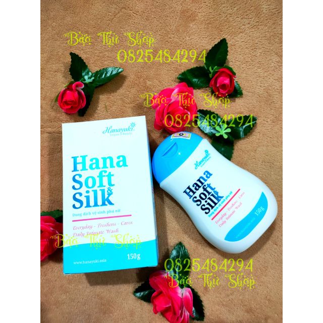 Dung Dịch Vệ Sinh Hana Soft Silk - tem chống hàng giả (chính hãng)