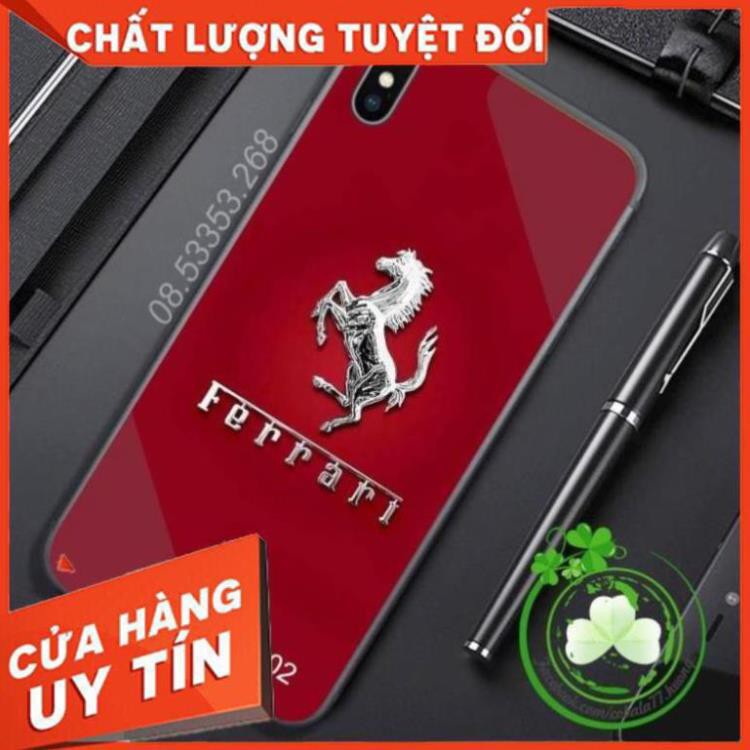 Ốp lưng điện thoại, lưng kính,hình in logo xe siêu sang in đẹp, chuẩn mầu, in uv, công nghệ nhật