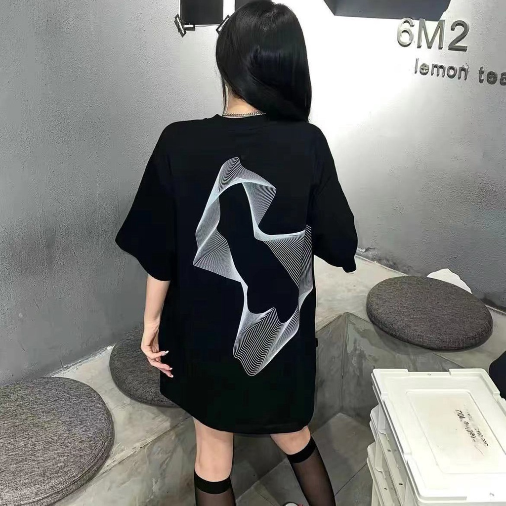 Áo Thun 100% cotton Ngắn Tay Thời Trang Mùa Hè Hàn Quốc Dành Cho Nữ