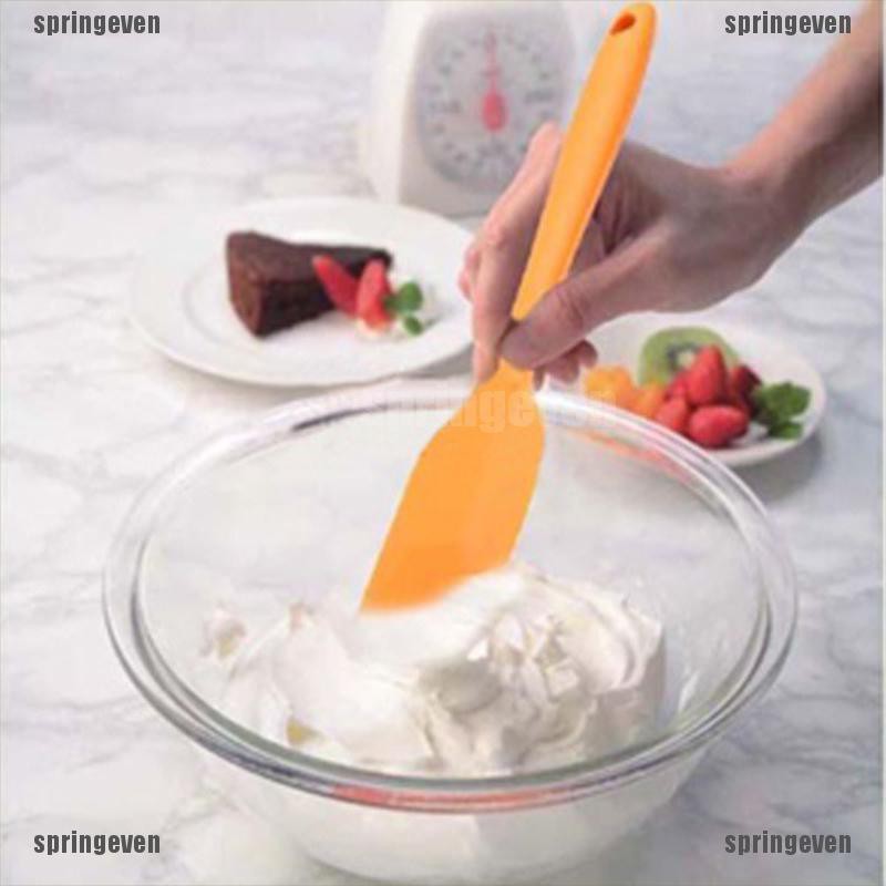 Dụng Cụ Phới Dẹt Chất Liệu Silicone Dùng Để Trộn Bột Làm Bánh
