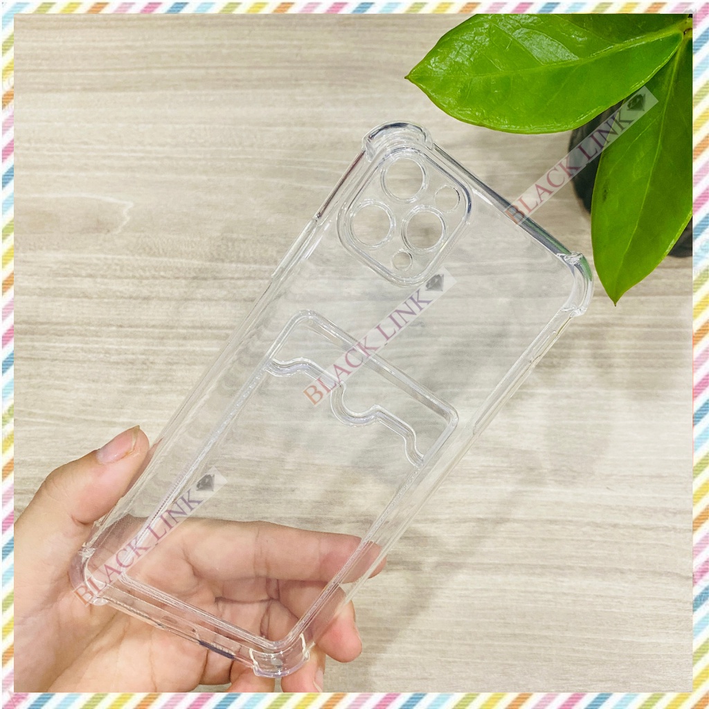 Ốp lưng Iphone có ngăn ví Silicon dẻo bảo vệ camera trong suốt chống sốc 6/6s/7/8/plus/x/xs/xsmax/xr/11/12/13/14/pro/max