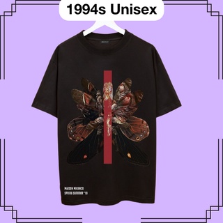 Áo thun tay lỡ unisex nam nữ Mikenco Bướm áo phông from rộng oversize chất liệu cotton 1994s Unisex
