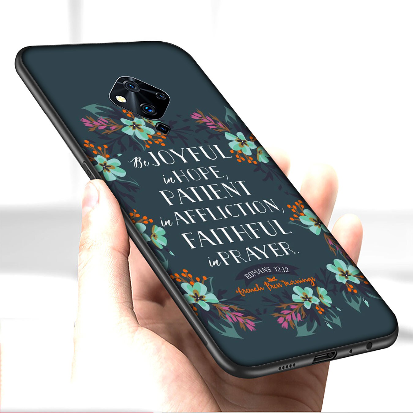 Samsung Galaxy A02S J2 J4 J5 J6 Plus J7 Prime A02 M02 j6+ A42 + Casing Soft Silicone Christ Bible Verse Jesus Christian Phone Case