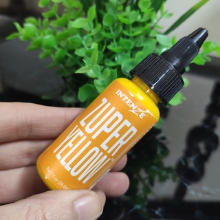 Mực xăm Trung Cấp Intenze Zuper Yellow 30ml