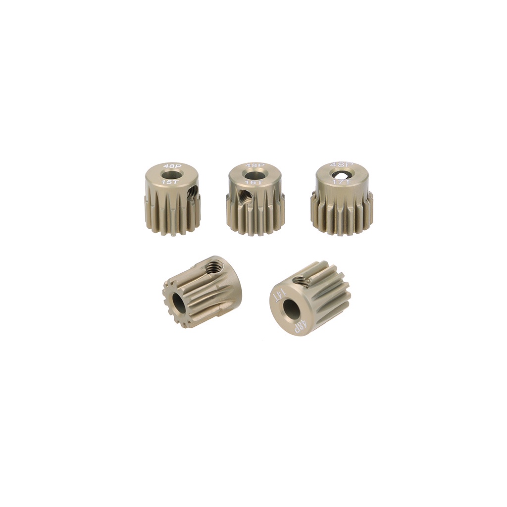 Bộ 2 Bánh Răng Động Cơ Pin 48DP 3.175mm 13T-15T 16T-18T 19T-21T 22T-24T 25T-27T 28T-30T 31T-33T 34T-36T 37T-39T 40T-42T 43T-48T