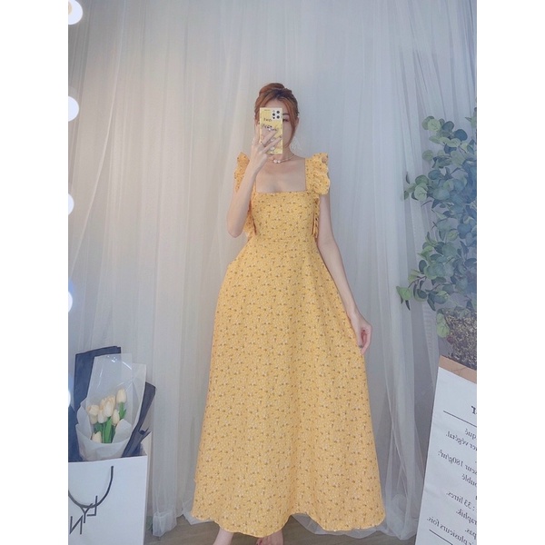 Maxi cánh tiên hoa nhí có mút ngực