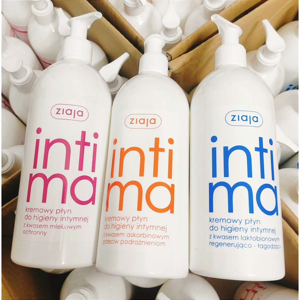 Dung dịch vệ sinh phụ nữ Intima Ziaja Ba Lan 500ml và 200ml
