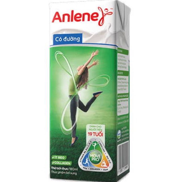 1 thùng anlene nước 180ml