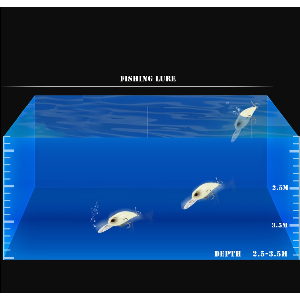 Mồi câu cá nhân tạo NEW ROCK 16g/100mm