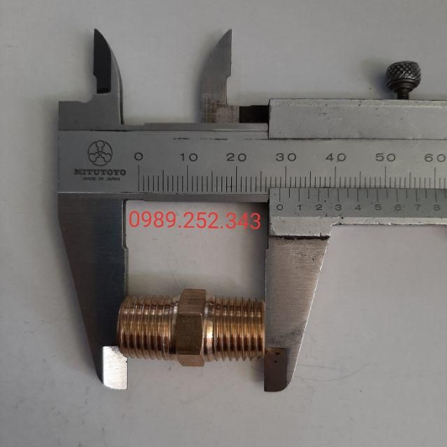 Nối Thau 2 Đầu Ren  13mm các loại.