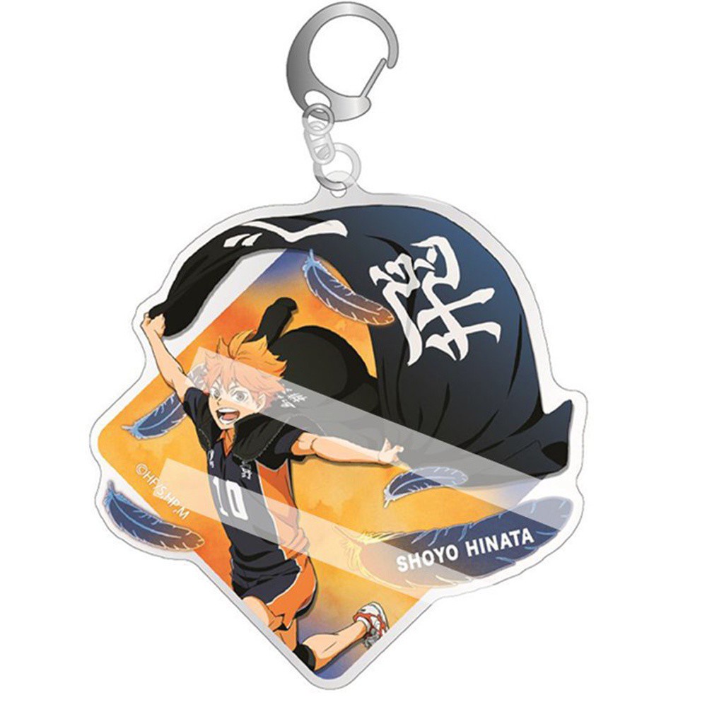Móc Khóa Acrylic Họa Tiết Hoạt Hình Haikyuu Dễ Thương