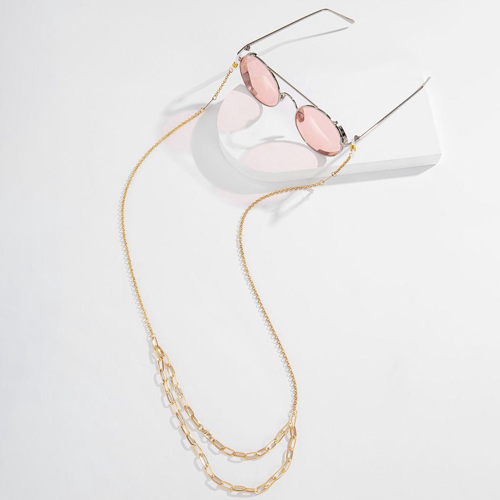 Dây Đeo Kính Nhiều Lớp Bằng Kim Loại Sang Trọng