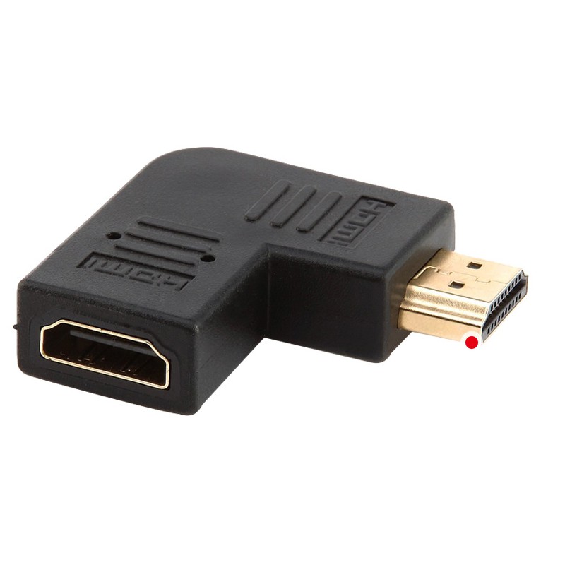 Đầu nối HDMI chữ L vuông góc 90 độ