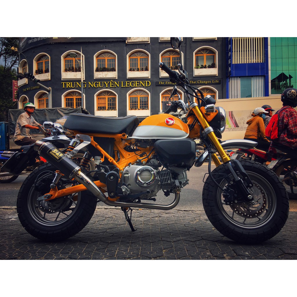 Pô Yoshimura Gp-Magnum FullSystem cho Honda Monkey125