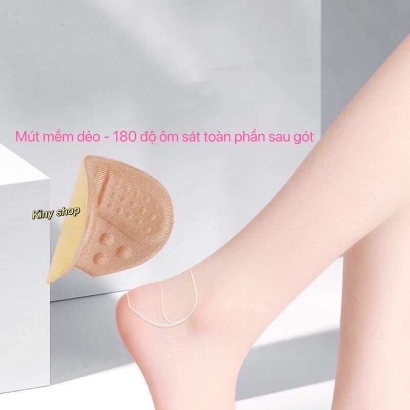 [Hàng chuẩn chất lượng] ĐỆM DÁN GÓT 4D HẠT MASSAGE CHỐNG ĐAU GÓT-TUỘT GÓT