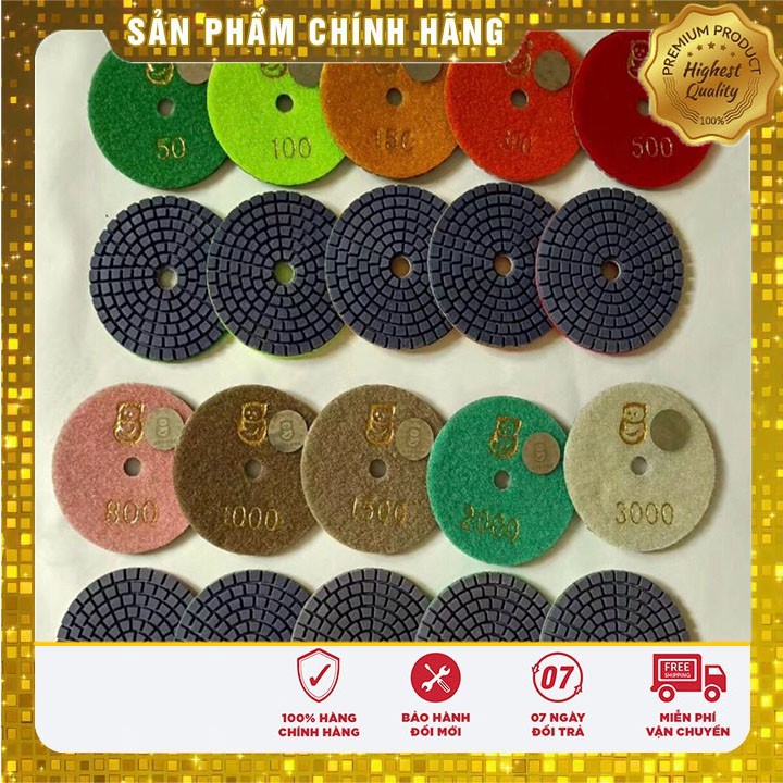 Đầu số CON GẦU HÀNG LOẠI 1 Giá Trên Shop Là 1 Hộp 10C 💥FREESHIP 💥 Đánh bóng đá Granite, đá Marble tự nhiên