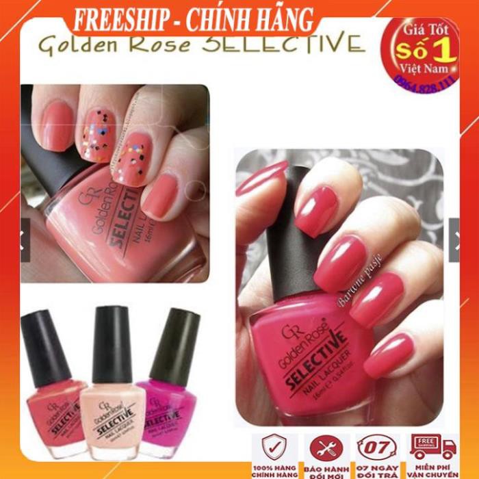 [ FreeShip - MUA 10 TẶNG 1 ] Sơn móng tay đẹp siêu bóng mịn/ Màu sơn móng chân đẹp chính hãng golden rose