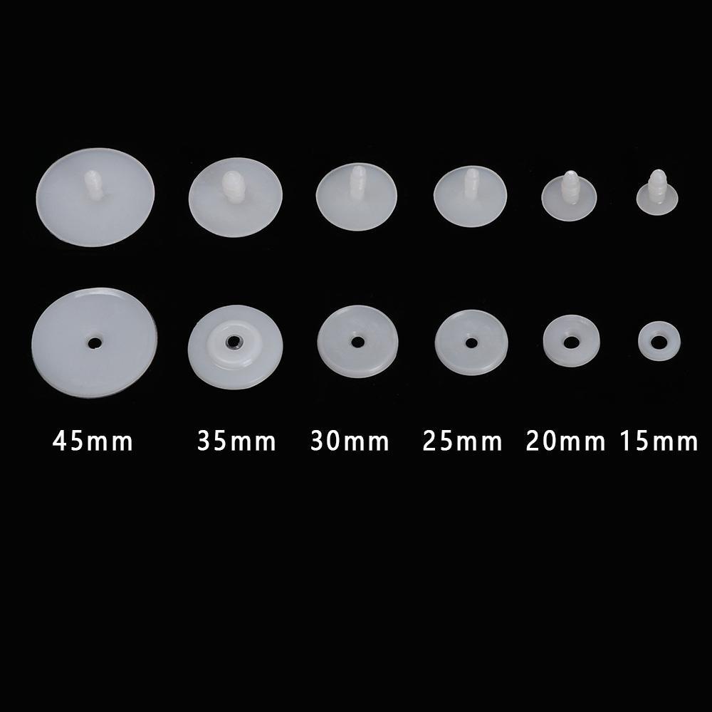 SUSANS Vòng Đệm Nhựa 15 / 20 / 25 / 30 / 35 / 45mm Cho Búp Bê