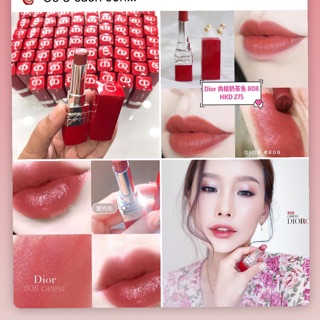 Son Dior Ultra Care màu 808 unbox