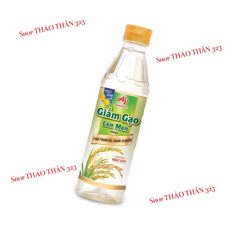 Giấm Gạo Lên Men Ajinomoto 400ml