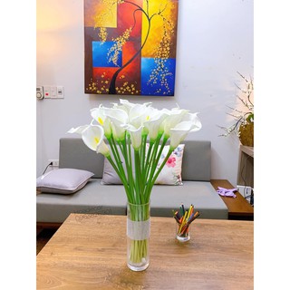 Hoa Lụa Để Bàn 🌺 Hoa Rum Cao Su 1 Bông