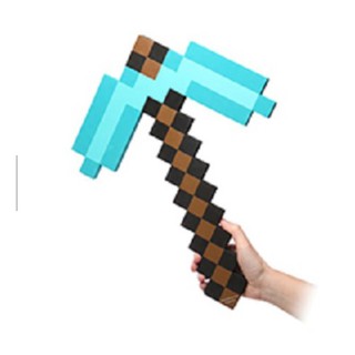 Kiếm cúp rìu xẻng sung đồ chơi trong game Minecraft