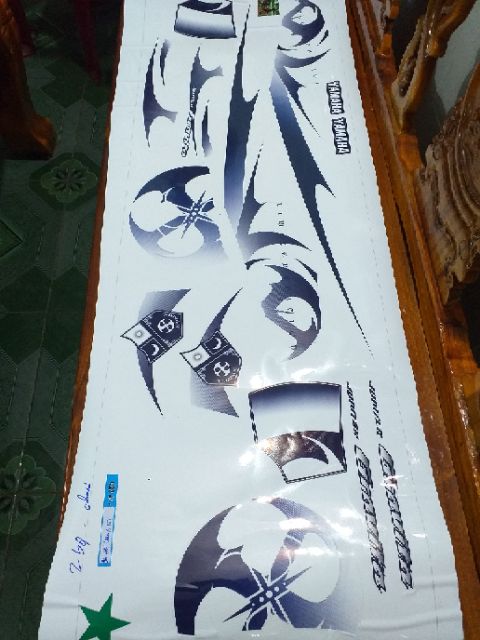 Tem rời dán xe jupiter gravita lốc xoáy