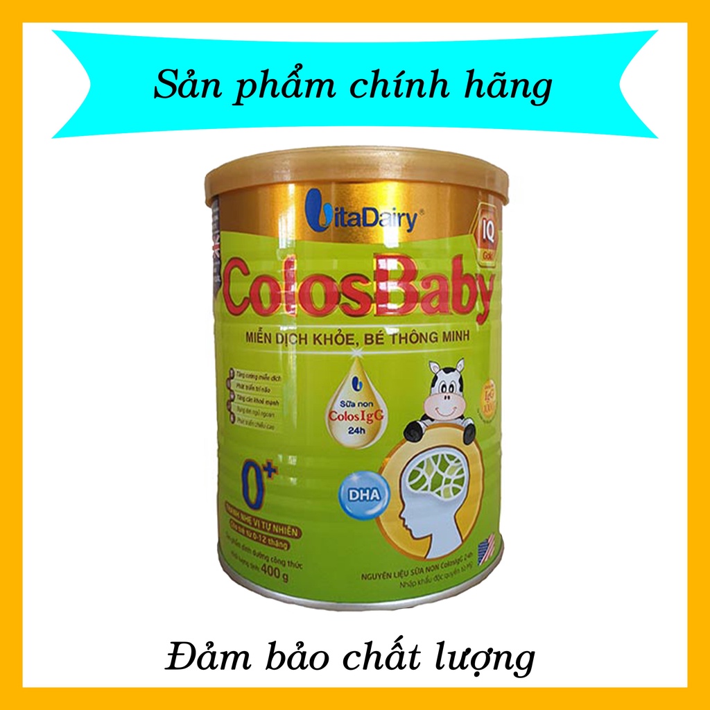 SỮA COLOSBABY IQ GOLD 0+ 400g