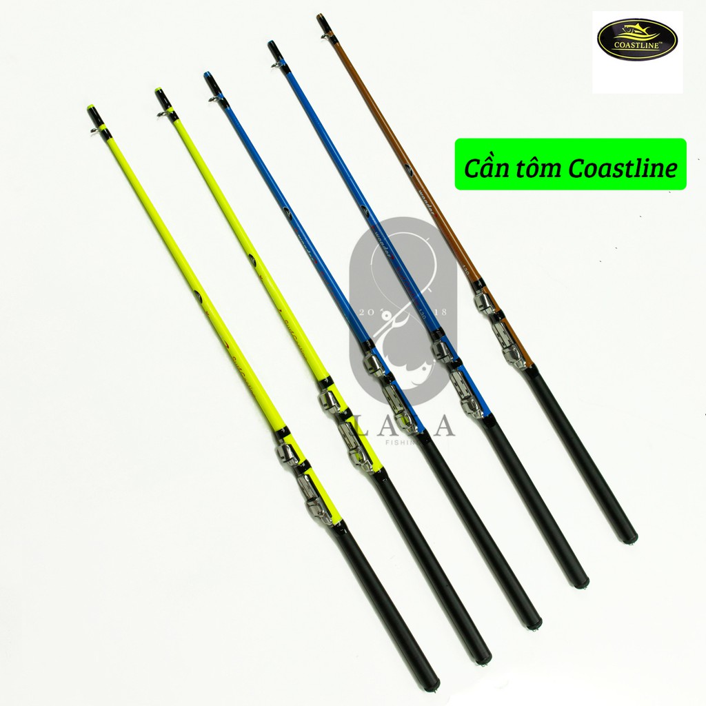 [Mã FAXANH245 giảm 10K đơn từ 50K] Cần câu tôm CoastLine X-Wonder Surf Casting 1m3/ 1m5/ 1m8/ 2m1 (đọt đặc)