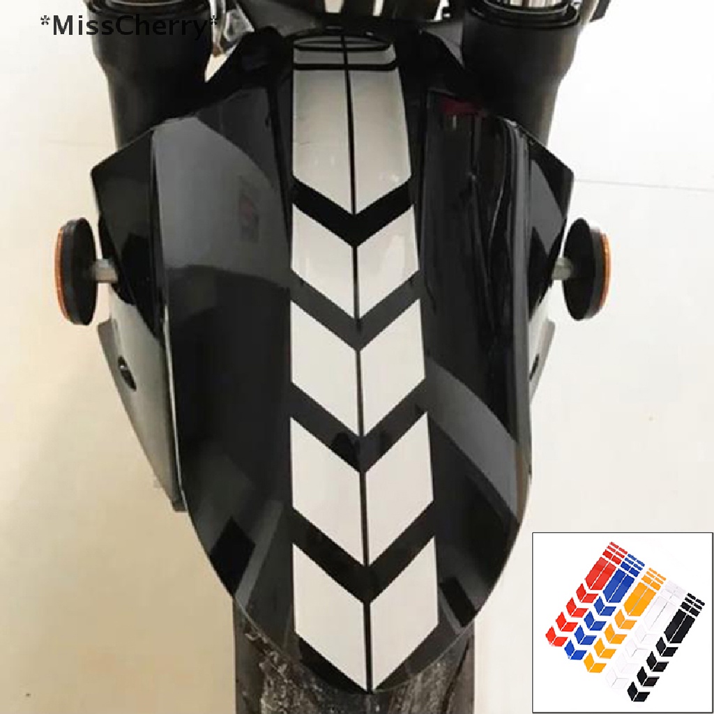 FENDER [MissCherry] Đề Can Phản Quang Chống Thấm Nước Trang Trí Bánh Xe Hơi Xe Máy