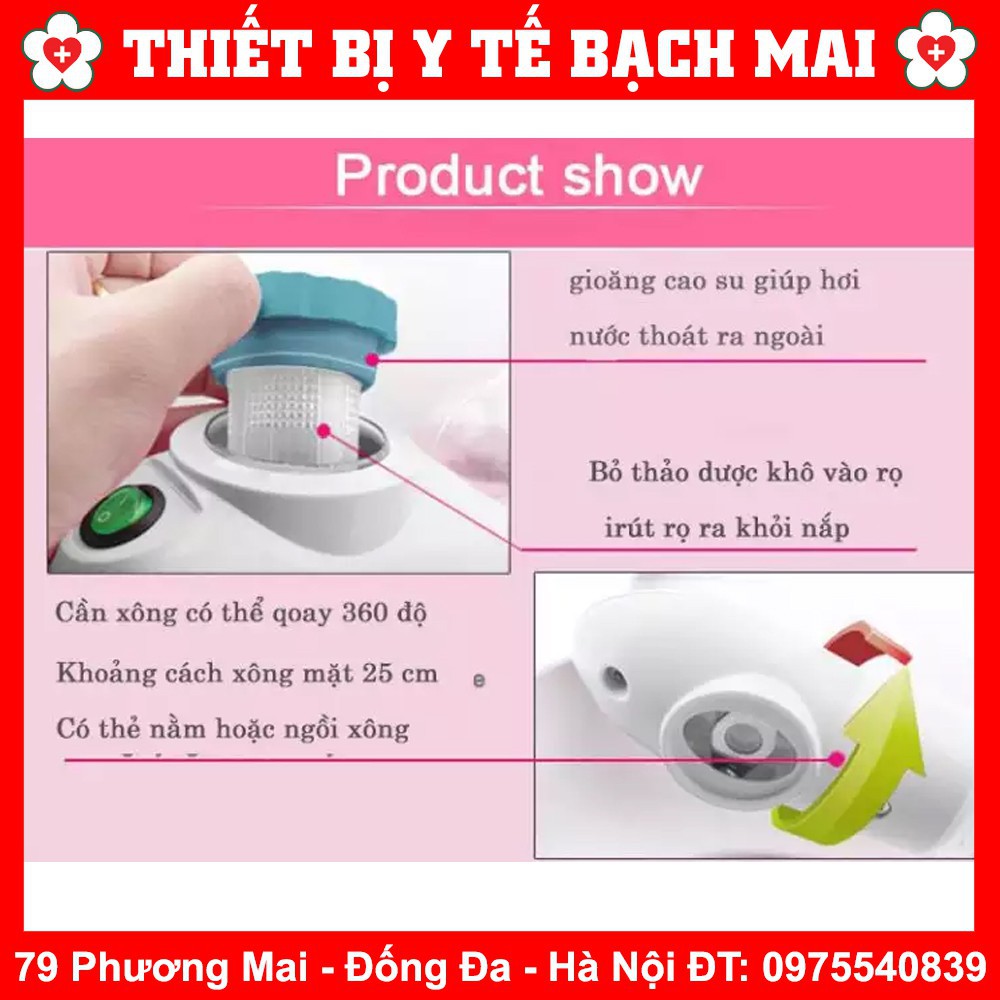 TBYT999 Máy Xông tương đối Mặt Kingdom K33C + Quà Tặng Kèm Bông Tắm NEW