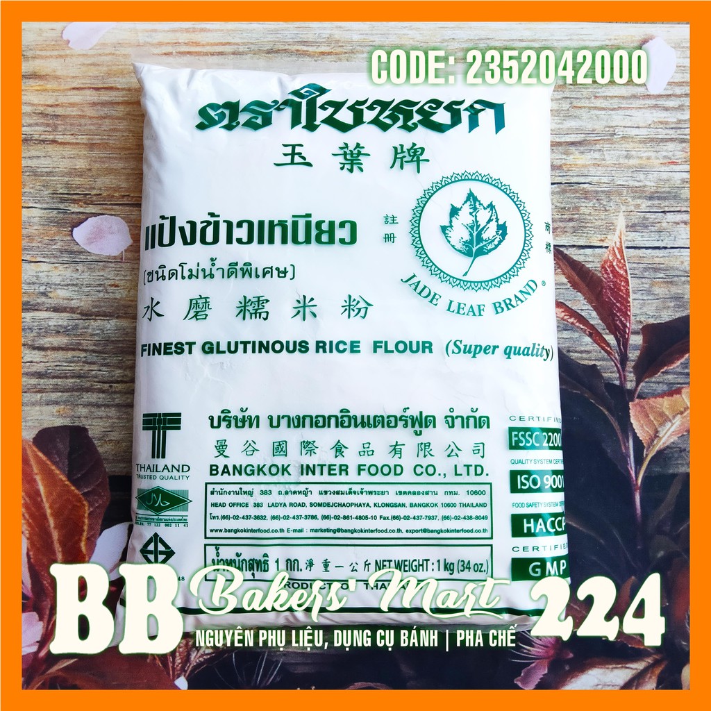 1KG - Bột NẾP Thái Lan - Gói 1kg