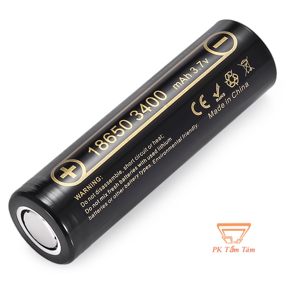 Pin sạc 18650 LiitoKala lii-34A 3400mAh