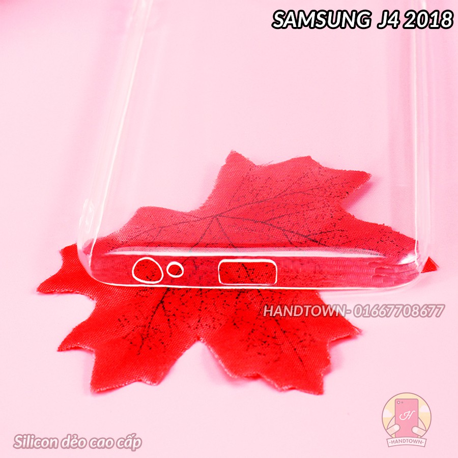 Ốp samsung j4 2018_silicon dẻo cao cấp