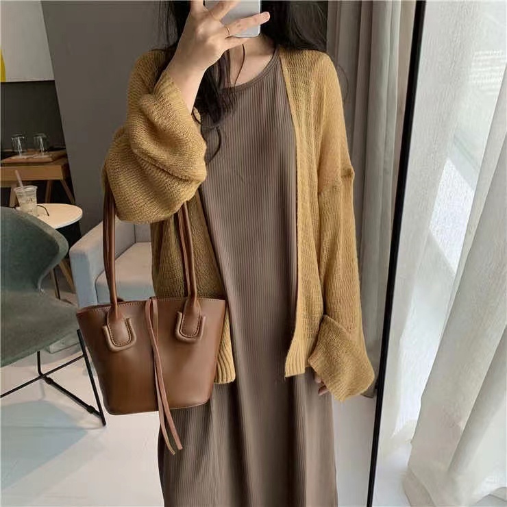 Áo khoác len cardigan Xiaozhainv chống nắng thời trang mùa hè cho nữ