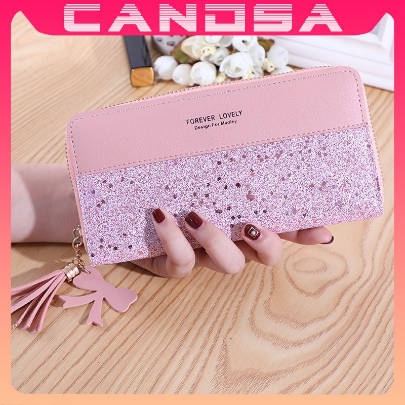 Ví nữ cầm tay dài đẹp đựng tiền cầm tay nhiều ngăn thời trang cao cấp DA24