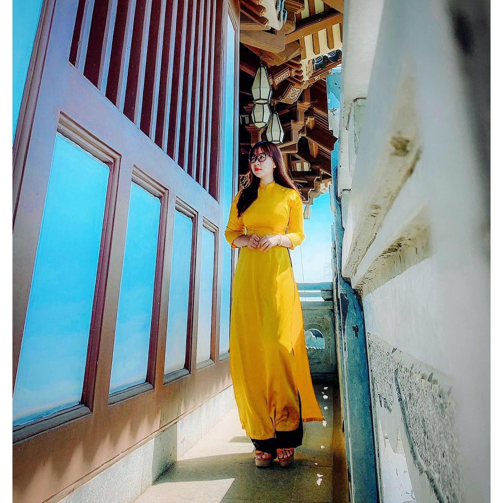 ÁO DÀI TRUYỀN THỐNG LỤA TÂY THI CAO CẤP ⚡HÀNG THIẾT KẾ⚡SANG TRỌNG MẪU MỚI NĂM 2021