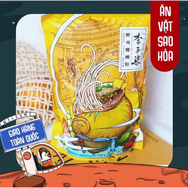 Bún Ốc Liễu Châu Lý Tư Thất - Ăn Vặt Trung Quốc có sẵn - Ăn Vặt Sao Hỏa