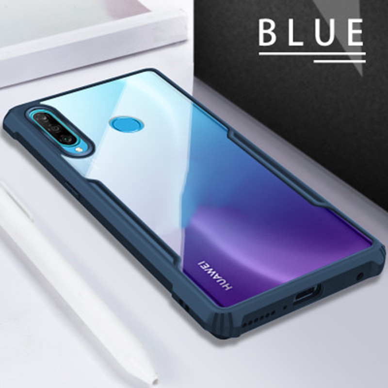 Ốp điện thoại trong suốt có túi khí bảo vệ chống sốc cho Huawei P30 Lite Nova 4E 7i Honor 20s P30