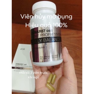  VIÊN UỐNG THẢI MỠ BỤNG DEMAR 87 GENIE BELLY BALANCE Hàn Quốc 60 viên
