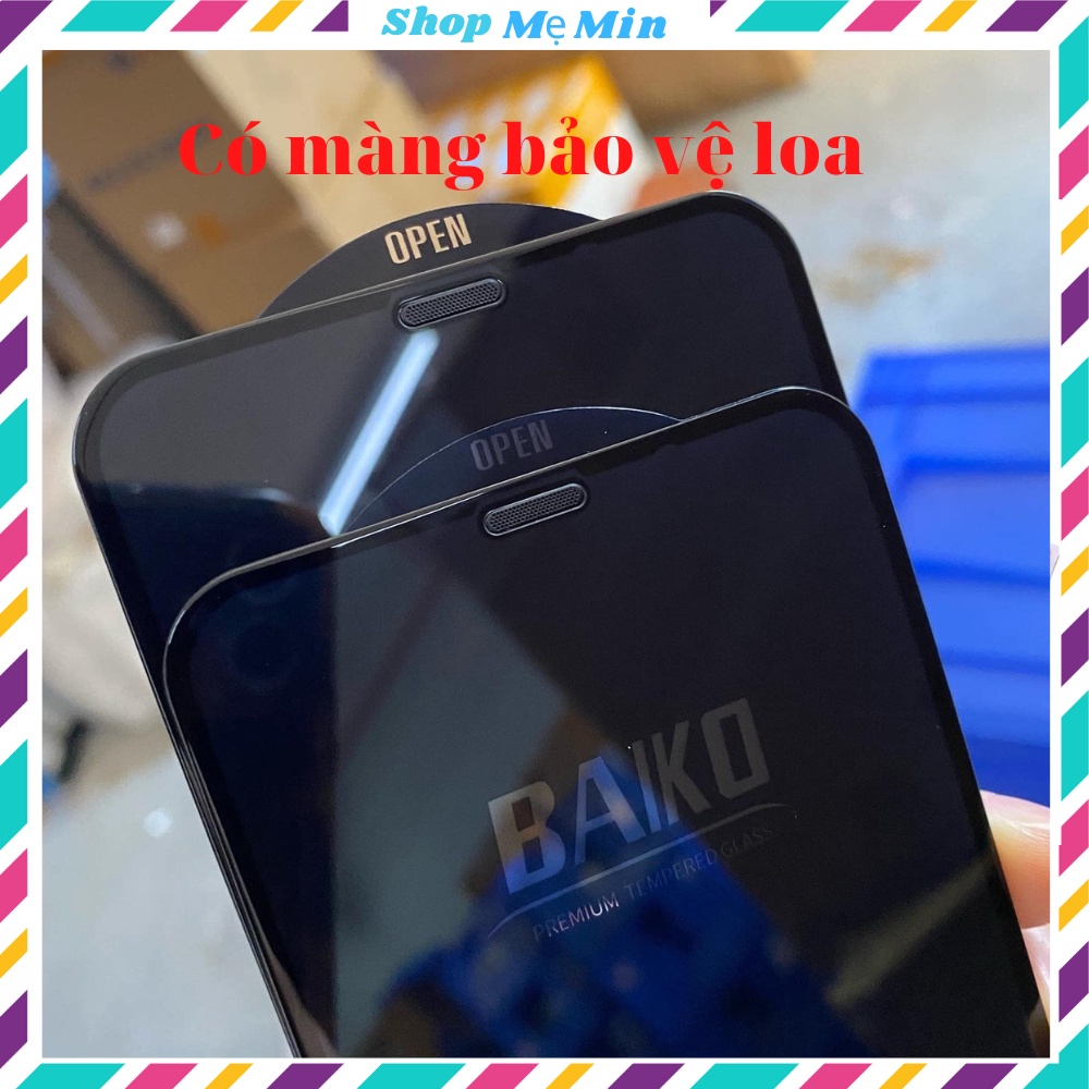 Kính cường lực King Kong Baiko ful màn hình đủ mã cho ip từ 7plus, 11promax, 12promax, 13 promax