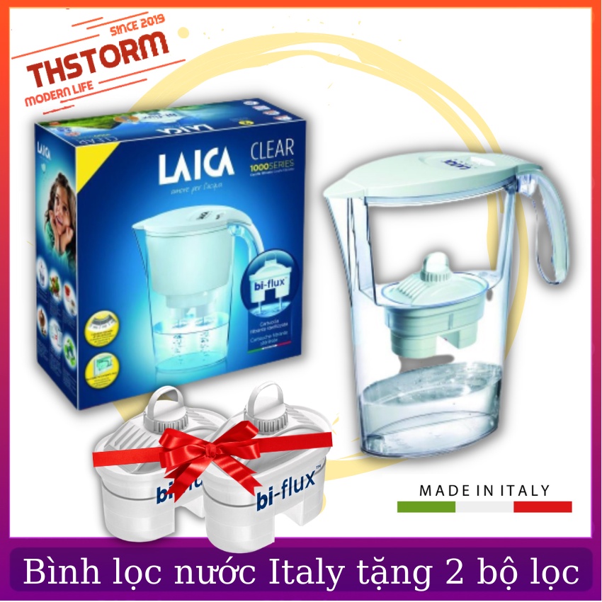 Bình Lọc Nước Kiềm Mini ITALY LaicaSR1 tặng 02 lõi lọc THStorm giá rẻ