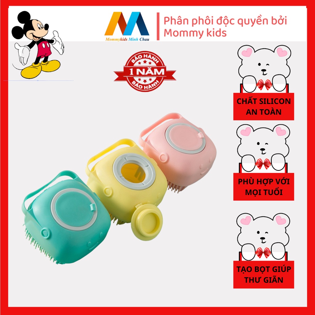Bông tắm tạo bọt LUCKMAN - Dùng được cho trẻ nhỏ và người lớn