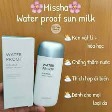 [MISHA] Kem chống nắng Misha HỒNG XANH TÍM Missha All-around Safe Block Soft Finish Sun Milk SPF50+/PA+++